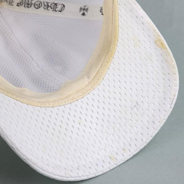 クロムハーツ CH ロゴ刺繍 メッシュ ベースボール キャップ WHITE クロムハーツ CH ロゴ刺繍 メッシュ ベースボール キャップ WHITE