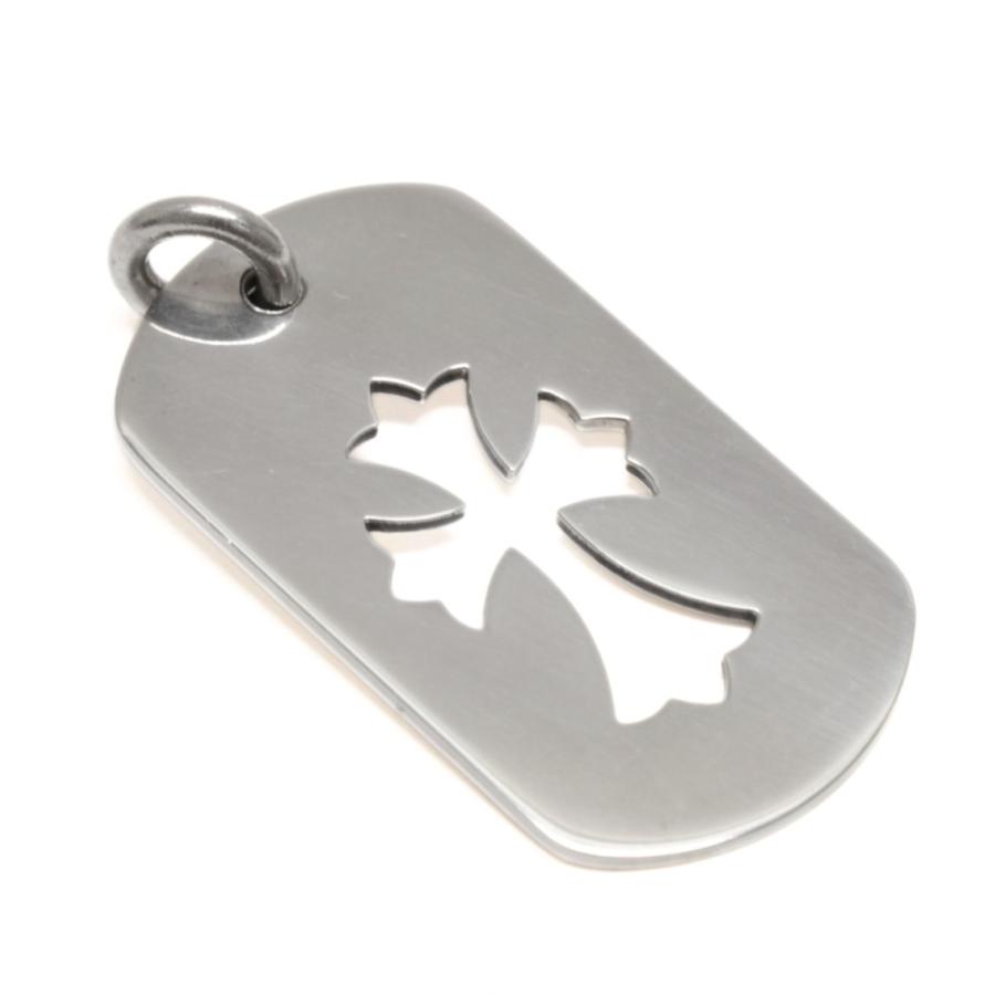 CHROME HEARTS 新宿店 クロムハーツ ラージ カットアウトクロス ドッグタグ メンズ シルバー SV925 32201 |  | 01