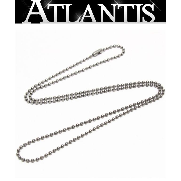 CHROME HEARTS 新宿店 クロムハーツ ボールチェーン ネックレス 65cm メンズ シルバー SV925 32202 | 