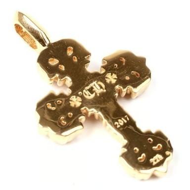 CHROME HEARTS 新宿店 クロムハーツ 22K タイニーフィリグリークロス ペンダント パヴェピンクサファイヤ チャーム ゴールド 32219 |  | 01