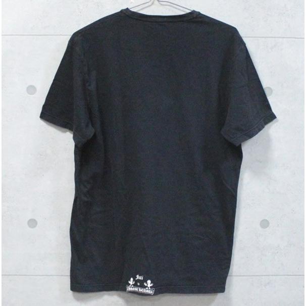 CHROME HEARTS スカルプリント Tシャツ ブラック M CHROME HEARTS クロムハーツ スカルプリント Tシャツ メンズ 黒 size:M