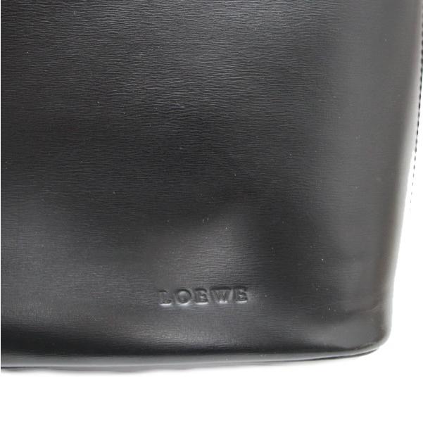 ロエベ LOEWE ヴィンテージ 2WAYバッグ トートバッグ レザー 黒