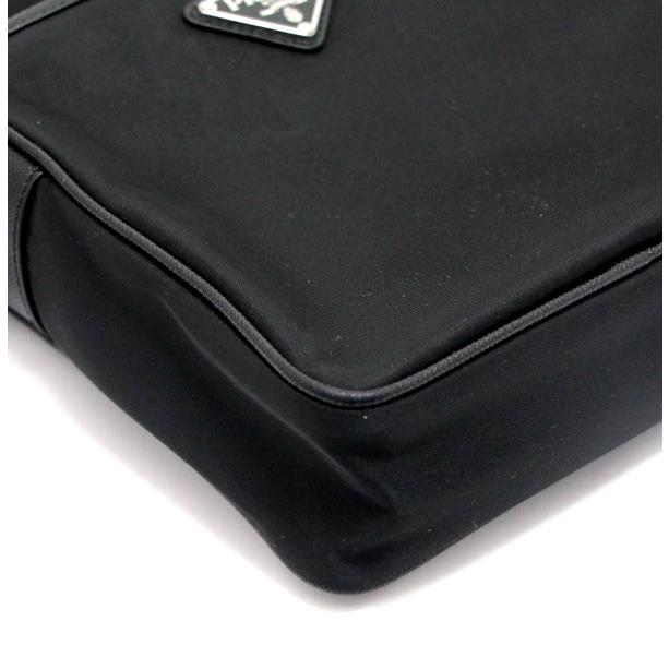 美品 プラダ PRADA 三角ロゴ テスート ショルダーバッグ ナイロン