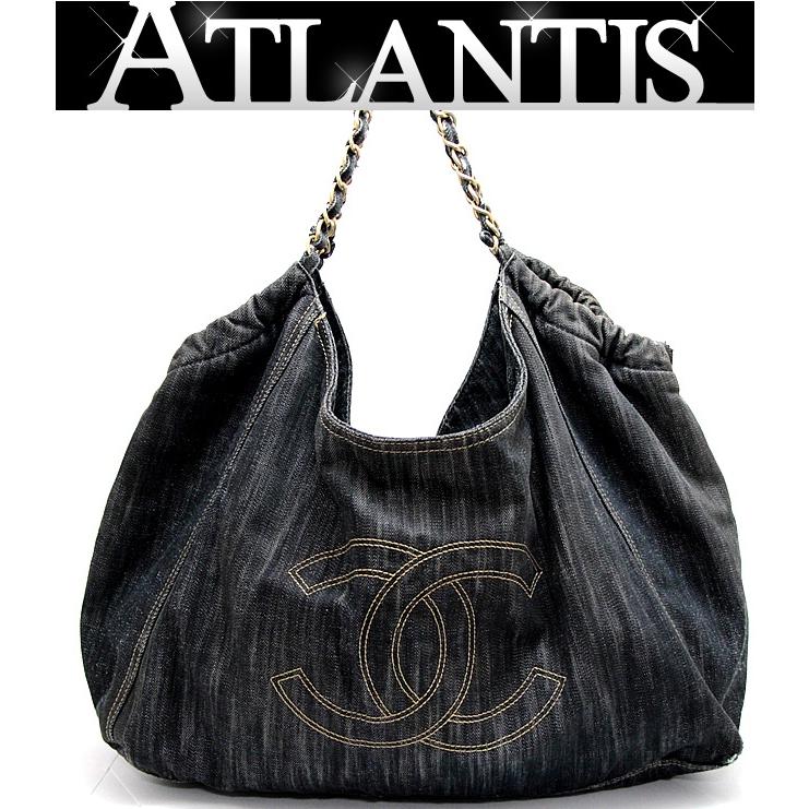 シャネル CHANEL ココカバスPM トートバッグ ハンドバッグ ラージ デニム 【64367】 | 