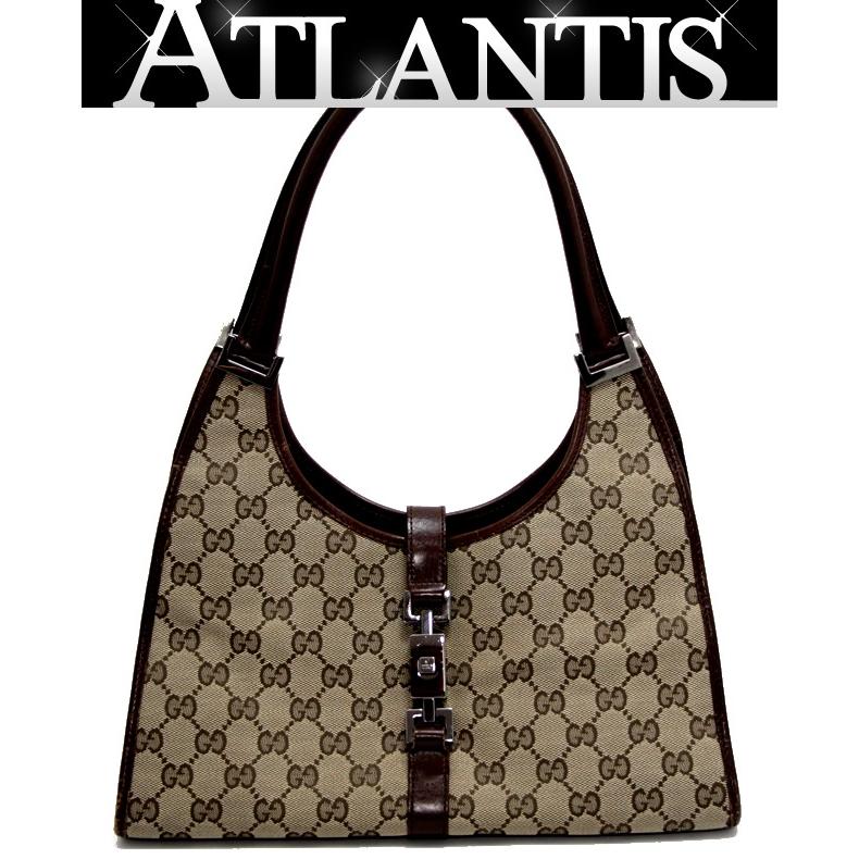 グッチ GUCCI GG柄 ジャッキー ワンショルダーバッグ キャンバス