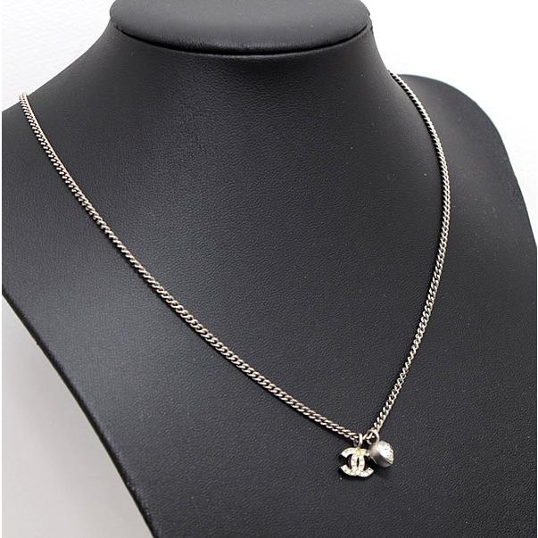シャネル CHANEL ミニココマーク ネックレス ハート ジルコニア シャネル CHANEL ミニココマーク ネックレス ハート ジルコニア