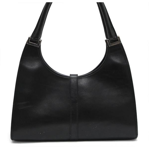 グッチ GUCCI ジャッキー ハンドバッグ レザー 黒 【64593