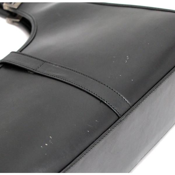 GUCCI グッチ ハンドバッグ ジャッキー ロゴ金具 レザー グッチ GUCCI ジャッキー ハンドバッグ レザー 黒 【64593