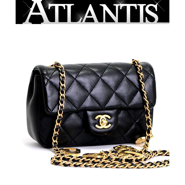 美品 CHANEL円形 ポーチ 小物入れ 丸型 ラムスキン マトラッセ 黒 楽天市場】CHANEL シャネル マトラッセ ココマーク 化粧ポーチ