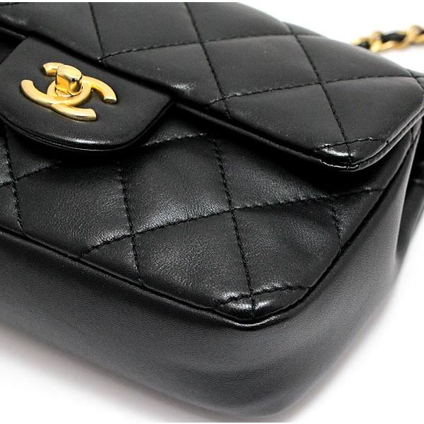 極美品 シャネル CHANEL ミニマトラッセ ハートチェーンショルダー