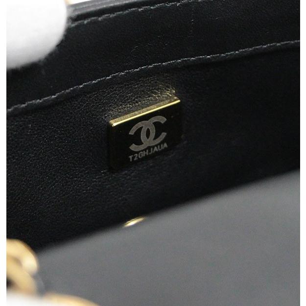 極美品 シャネル CHANEL ミニマトラッセ ハートチェーンショルダー