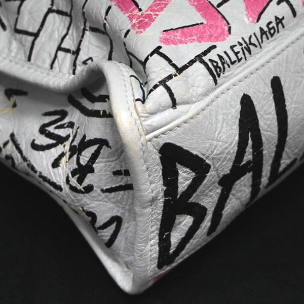 バレンシアガ BALENCIAGA ミニシティ グラフィティ 2WAY ハンドバッグ