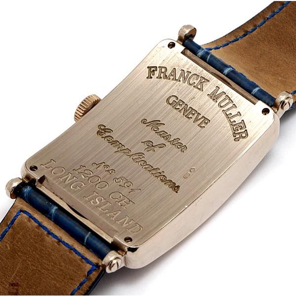フランクミューラー Franck Muller 1200CH ロングアイランド クレイジーアワー K18WG無垢 日本ギャランティ付き 【64784】 |  | 01