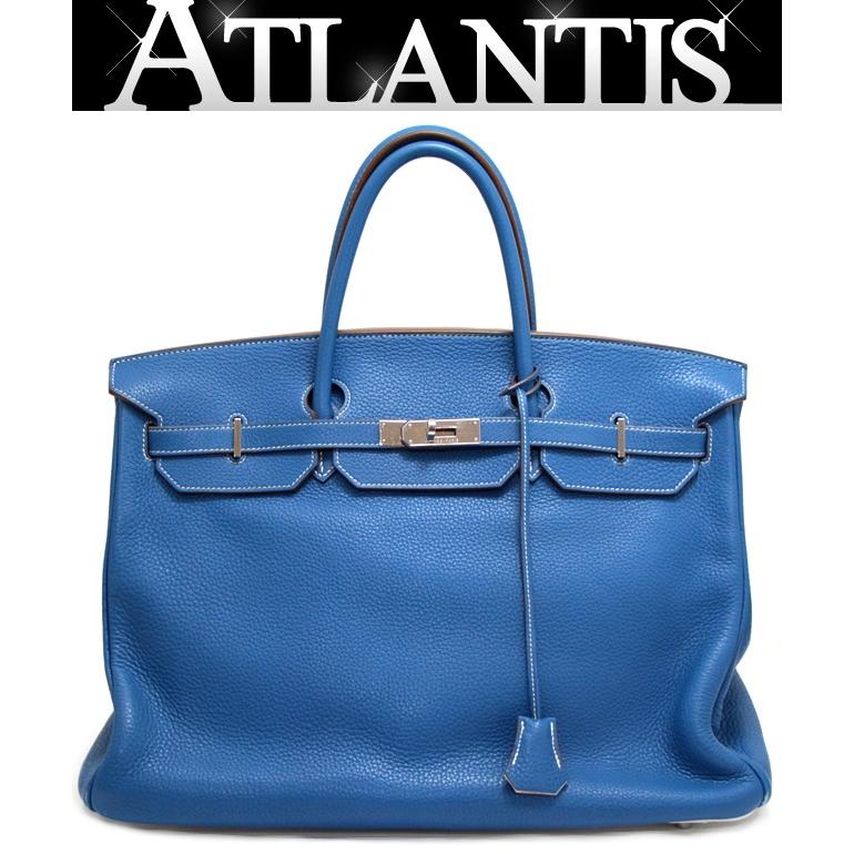 エルメス HERMES バーキン40 ハンドバッグ バイカラー トリヨン 