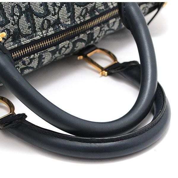 ディオール Christian Dior ヴィンテージ トロッター ミニボストン