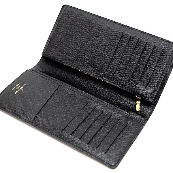 ルイヴィトン LOUIS VUITTON ポルトフォイユ・ブラザ 二つ折り長財布