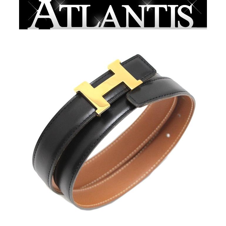 良品✨ エルメス ミニコンスタンス Hベルト 70 ゴールド金具 エルメス HERMES ミニコンスタンス Hバックルベルト ボックスカーフ