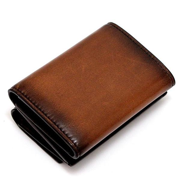 美品 ベルルッティ Berluti スクリット アカジュー 三つ折り 美品 ベルルッティ Berluti スクリット アカジュー 三つ折り