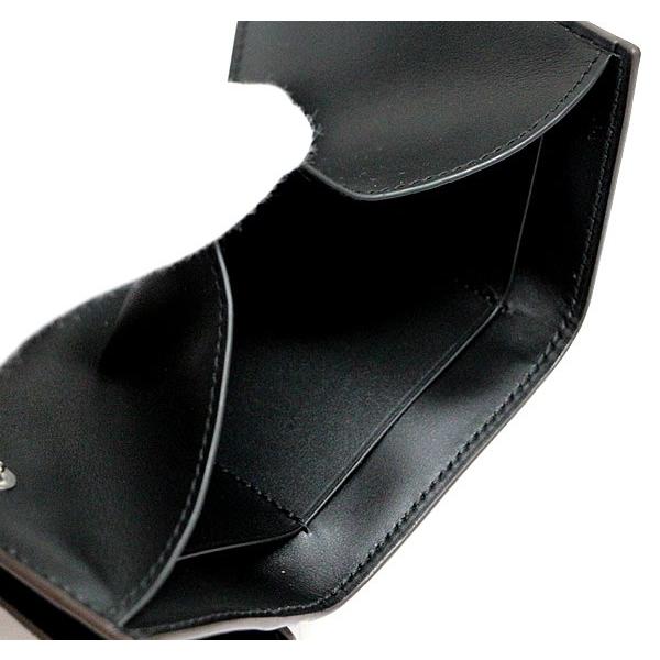 美品 ベルルッティ Berluti スクリット アカジュー 三つ折りコンパクト