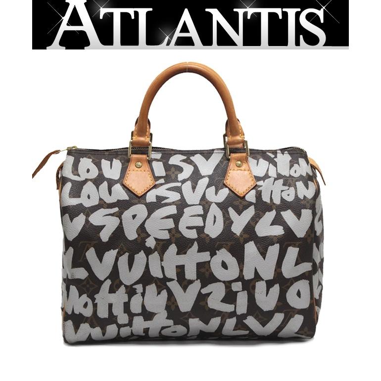 ルイヴィトン Louis Vuitton スピーディ30 ハンドバッグ グラフィティ