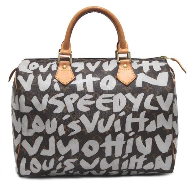 ルイヴィトン Louis Vuitton スピーディ30 ハンドバッグ グラフィティ