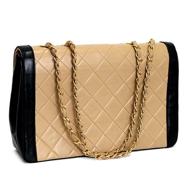 シャネル CHANEL ヴィンテージ マトラッセ チェーンショルダーバッグ 