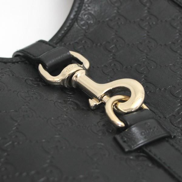 グッチ GUCCI ハンドバッグ ジャッキー GG グッチシマ レザー グッチ GUCCI グッチシマ ジャッキー ハンドバッグ レザー 黒 【64999