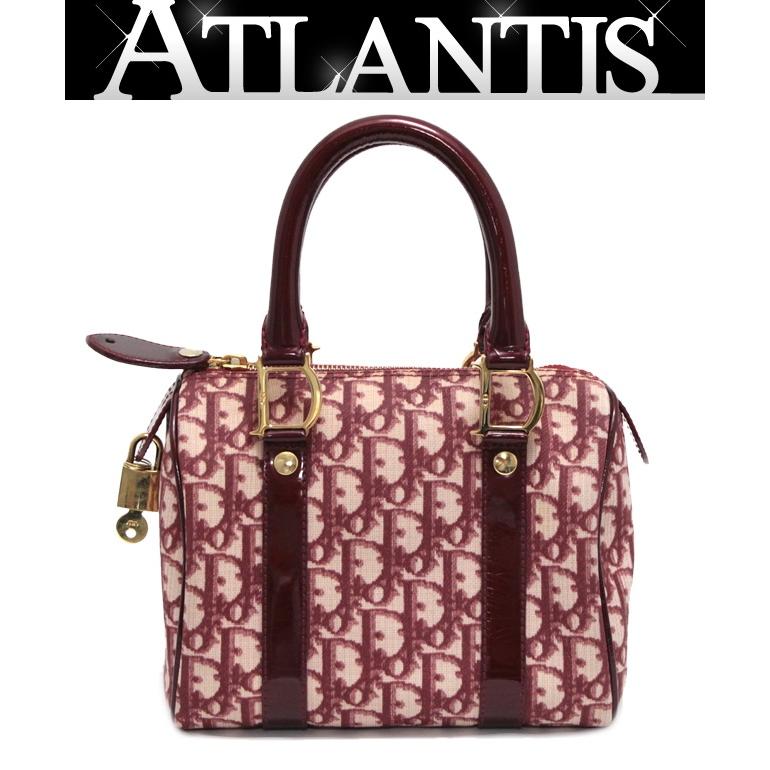 Christian DIORトロッターミニボストンレッド