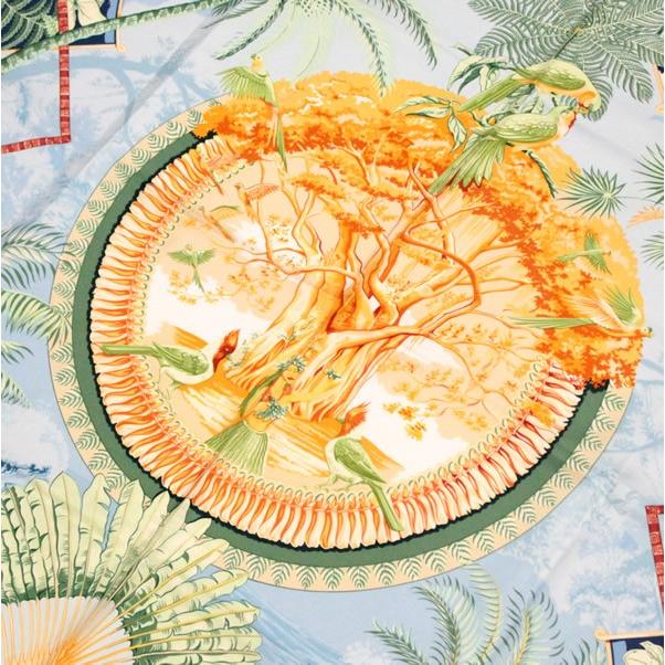 エルメス HERMES カレ90 大判スカーフ ALOHA アロハ マルチカラー