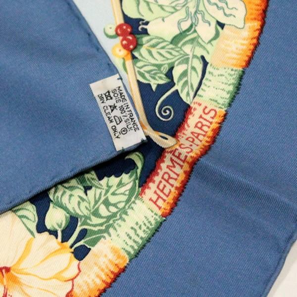 エルメス HERMES カレ90 大判スカーフ ALOHA アロハ マルチカラー