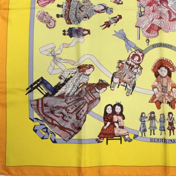 エルメス HERMES カレ90 大判スカーフ HELLO DOLLY ハーロードーリー