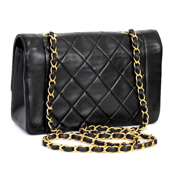 シャネル CHANEL マトラッセ22 ダイアナフラップ チェーンショルダー
