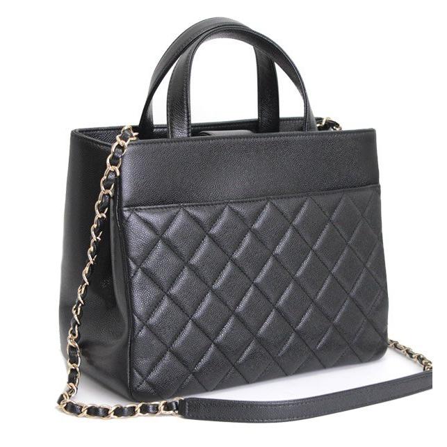 【CHANEL】　シャネル　キャビアスキン　マトラッセ・アフィニティ・スモール　２WAYバッグ シャネル CHANEL アフィニティ スモール 2WAYバッグ マトラッセ