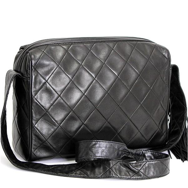 シャネル CHANEL ヴィンテージ マトラッセ フリンジ ショルダーバッグ