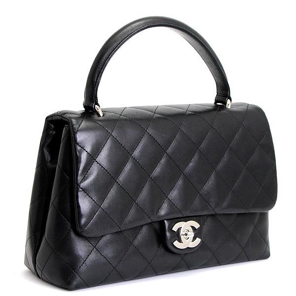 シャネル CHANEL マトラッセ トップハンドル ハンドバッグ ケリー型