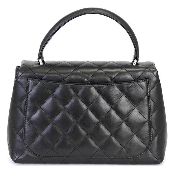 シャネル CHANEL マトラッセ トップハンドル ハンドバッグ ケリー型