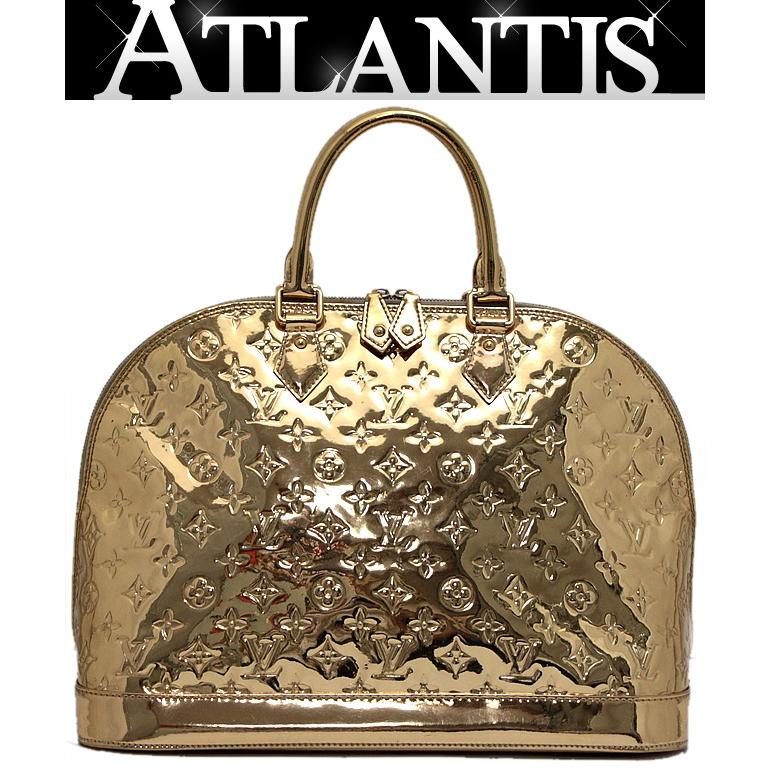 ルイヴィトン LOUIS VUITTON アルマGM ハンドバッグ ミロワールレザー 