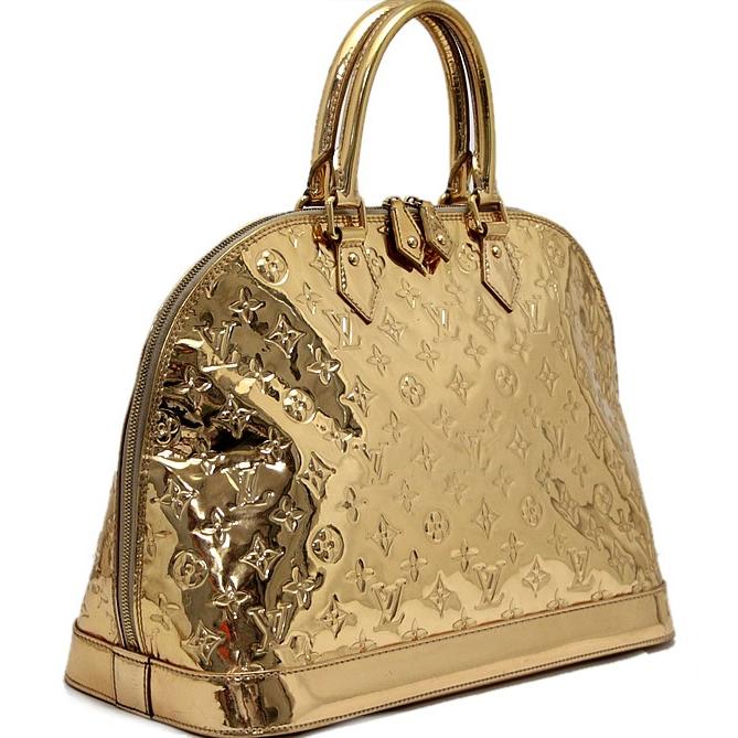 ルイヴィトン LOUIS VUITTON アルマGM ハンドバッグ ミロワールレザー