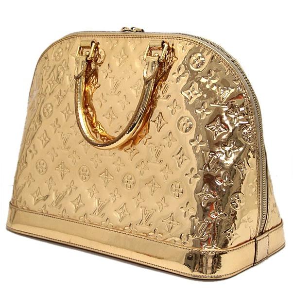 ルイヴィトン LOUIS VUITTON アルマGM ハンドバッグ ミロワールレザー