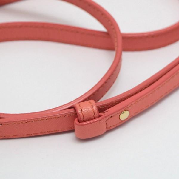 セリーヌ CELINE トリオ ショルダーバッグ スモール ラムスキン コーラルピンク 【65415】 |  | 05