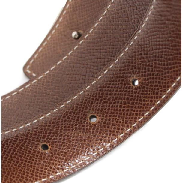 美品 エルメス HERMES コンスタンス ベルト ボックスカーフ 黒×ブラウン E刻印 S金具 Size72 【65503】 : 65503 ...