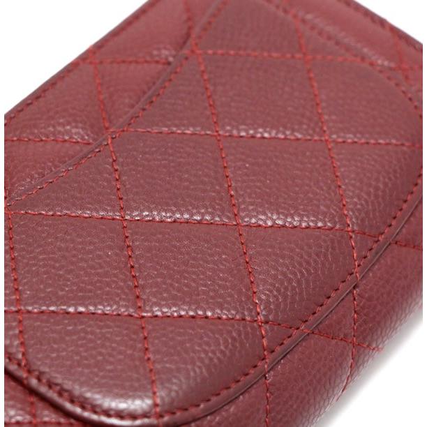 CHANEL マトラッセ　財布 未使用 展示品】シャネル CHANEL マトラッセ ココマーク チェーン