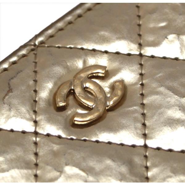シャネル CHANEL マトラッセ ラウンドファスナー 長財布 レザー 