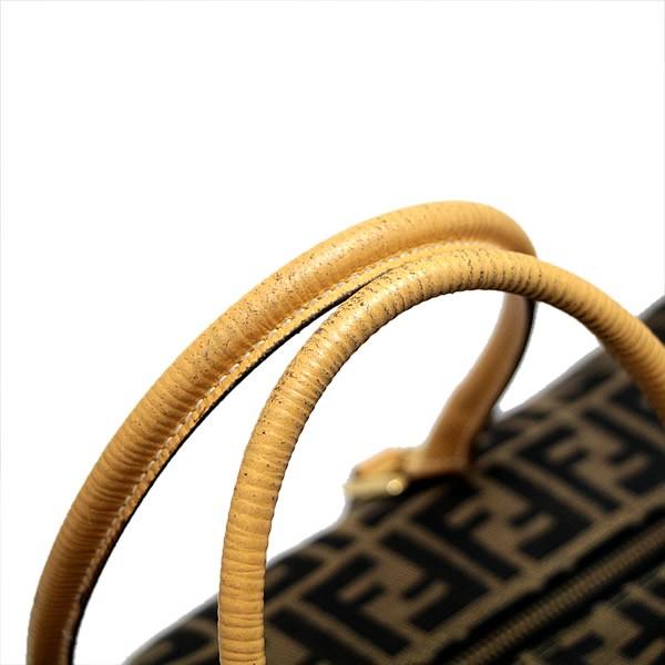 フェンディ FENDI ヴィンテージ ボストンバッグ ズッカ
