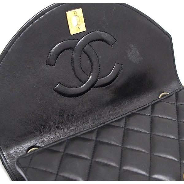 シャネル CHANEL ヴィンテージ マトラッセ シングルフラップ チェーン