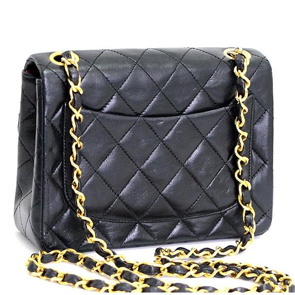 CHANEL ショルダーバッグ 洗練ミニサイズ】CHANEL トップハンドル ショルダーバッグ (CHANEL