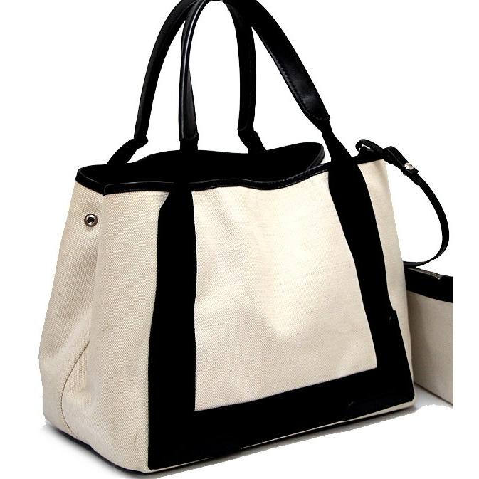 BALENCIAGA トートバッグ ホワイト/ブラック バレンシアガ BALENCIAGA ネイビーカバス S スモール トートバッグ 白