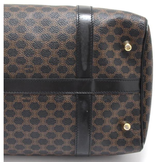 セリーヌ CELINE ヴィンテージ マカダム ボストンバッグ PVC