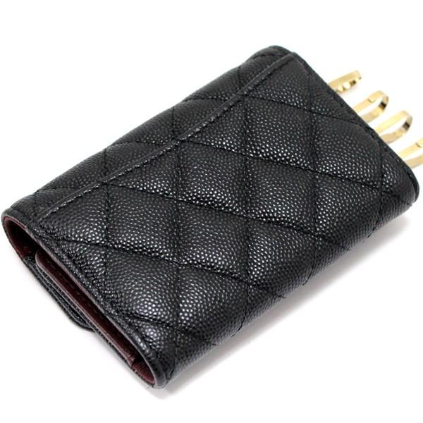 シャネル CHANEL クラシックフラップ マトラッセ 4連キーケース