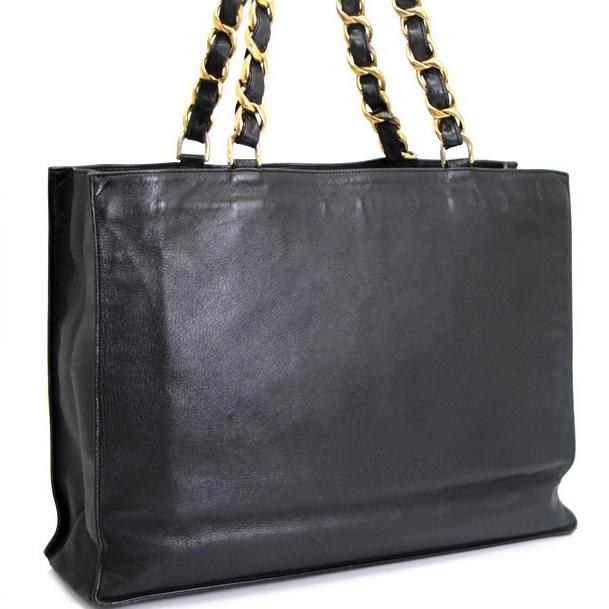 シャネル CHANEL ヴィンテージ デカココマーク チェーン トート シャネル CHANEL ヴィンテージ デカココマーク チェーン トート